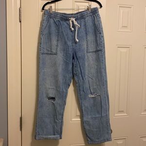 🌷SALE Aerie chambray beach pant